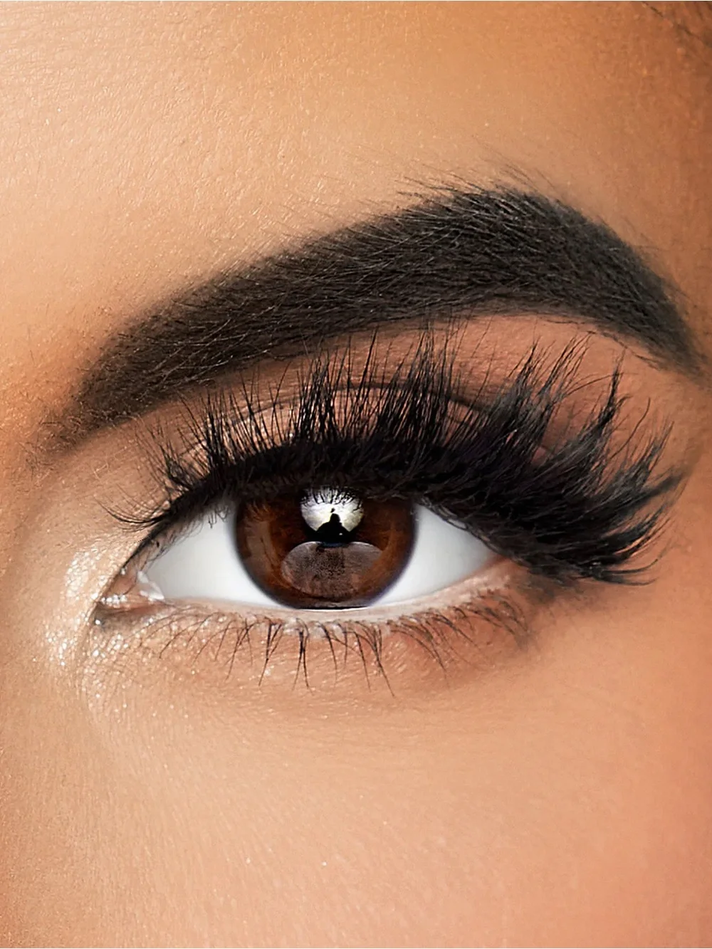 Lilly Lashes Magnetic Faux Mink Lashes — Black Dramatic Volume